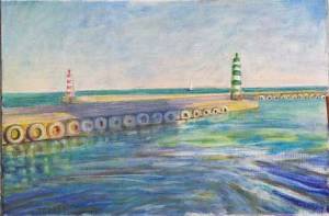 Порт в Ниде. 2005

