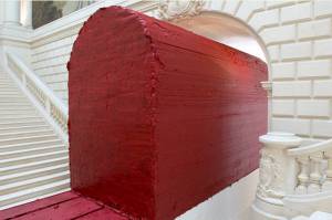 Anish Kapoor, Svayambh, 2009, at Royal Academy of Arts, London