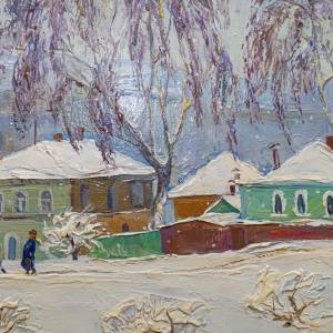 Курск. «Зимняя палитра. Выставка живописи». Курский ГАУ. 26.12.2023–05.02.2024г.