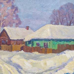 Курск. «Зимняя палитра. Выставка живописи». Курский ГАУ. 26.12.2023–05.02.2024г.