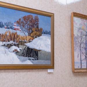 Курск. «Зимняя палитра. Выставка живописи». Курский ГАУ. 26.12.2023–05.02.2024г.