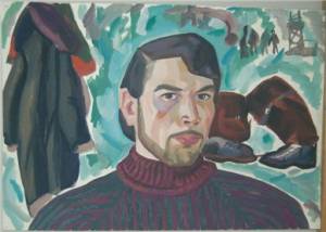 В.Бухаров. Автопортрет
